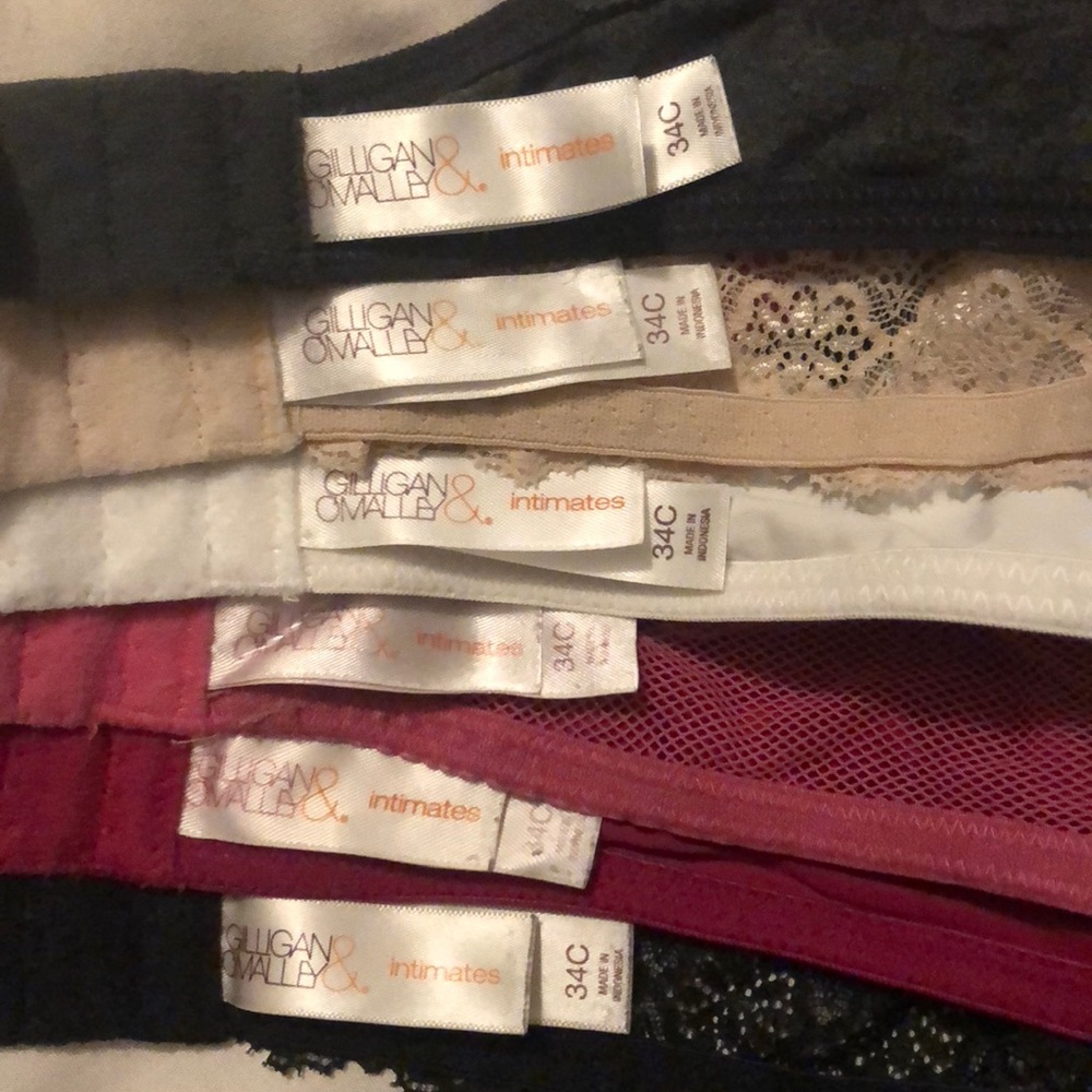 Gilligan & O’Malley intimates underwire bra lot - Picture 2 of 8